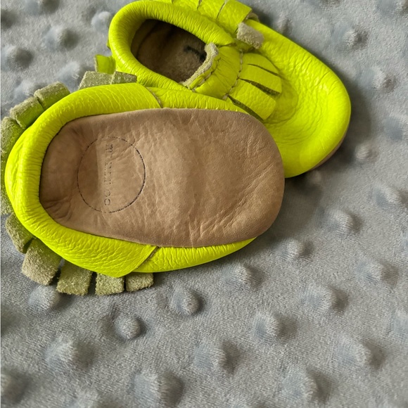 Leather baby mocassins - Picture 4 of 5